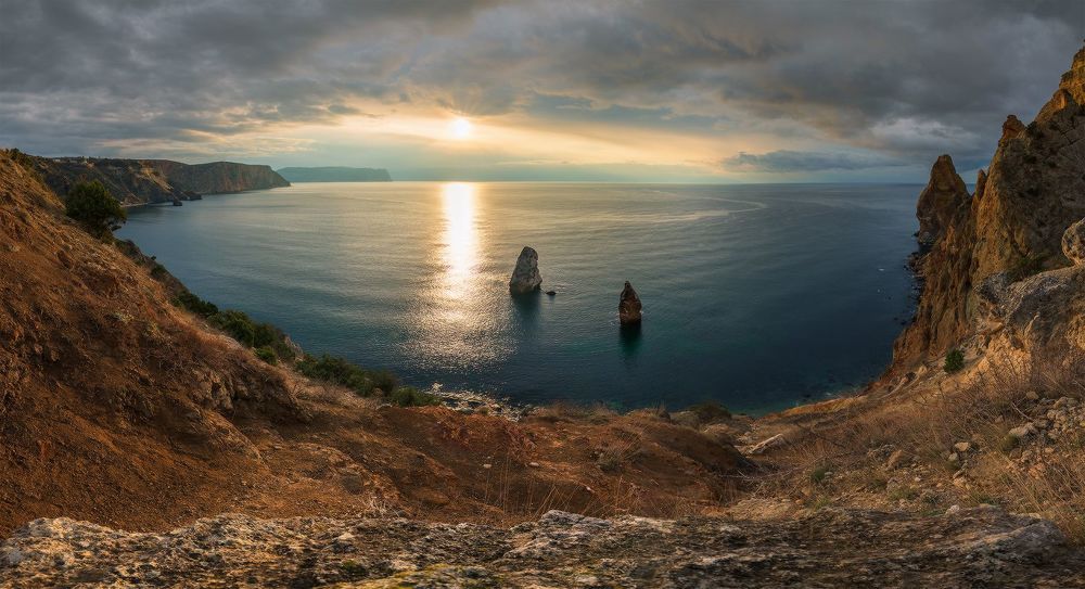 Фиолент.Три фрагмента одного утра.