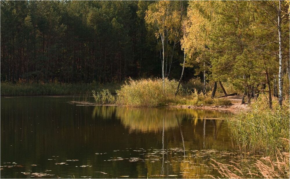 на Голубых озёрах