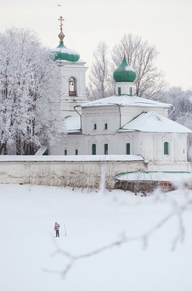 Зимний Псков