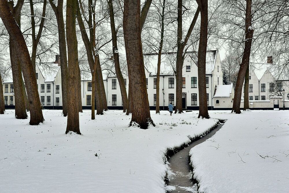 Winter in Bruges.