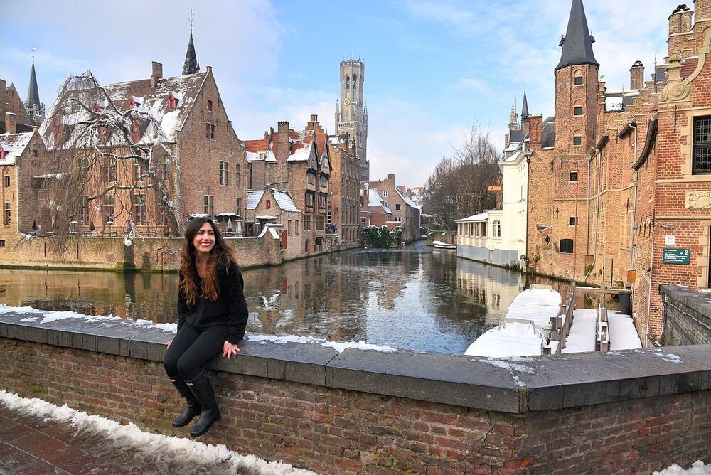 Winter in Bruges.