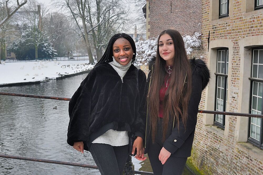 Winter in Bruges.