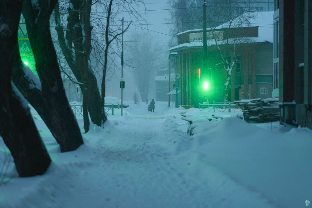 В затонувшем городе