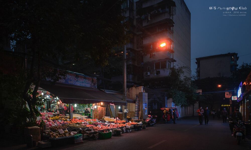 蓉城夜街