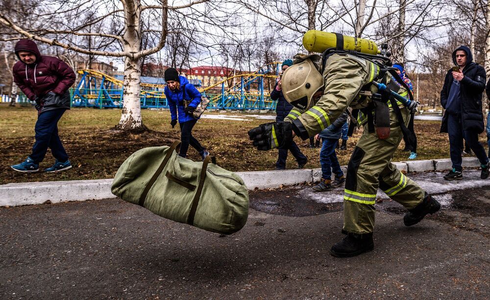 Соревнования среди пожарных "КроссФит 2018"
