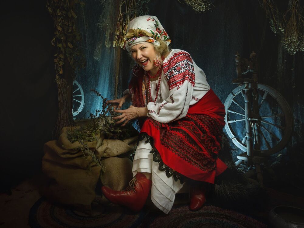 Фотоистория по мотивам " Вечера на хуторе близ Диканьки" " Солоха"