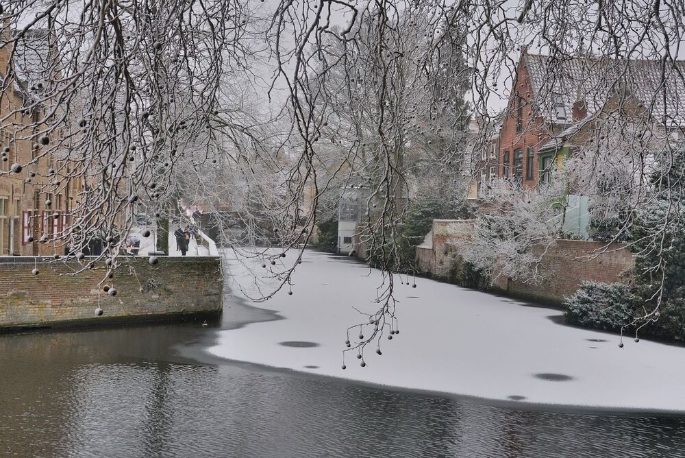 Winter in Bruges.