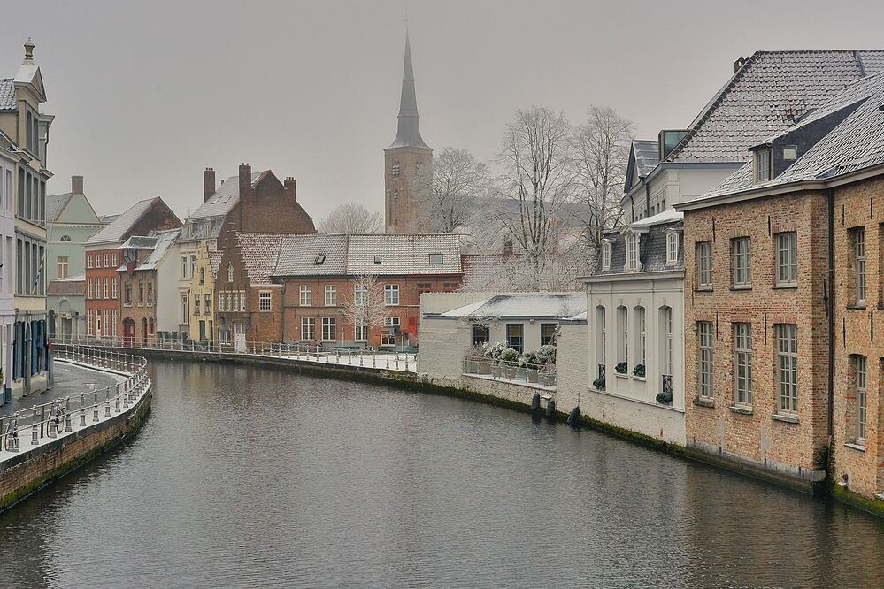 Winter in Bruges.