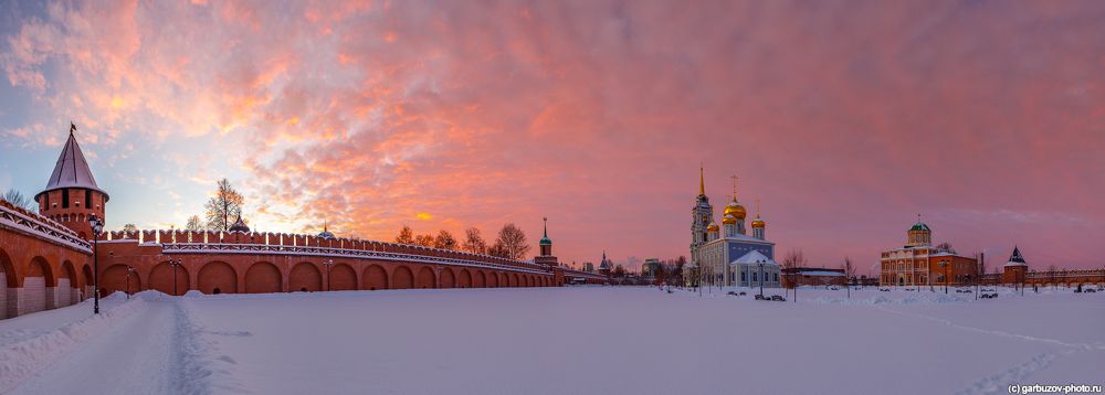 Зима в Тульском Кремле