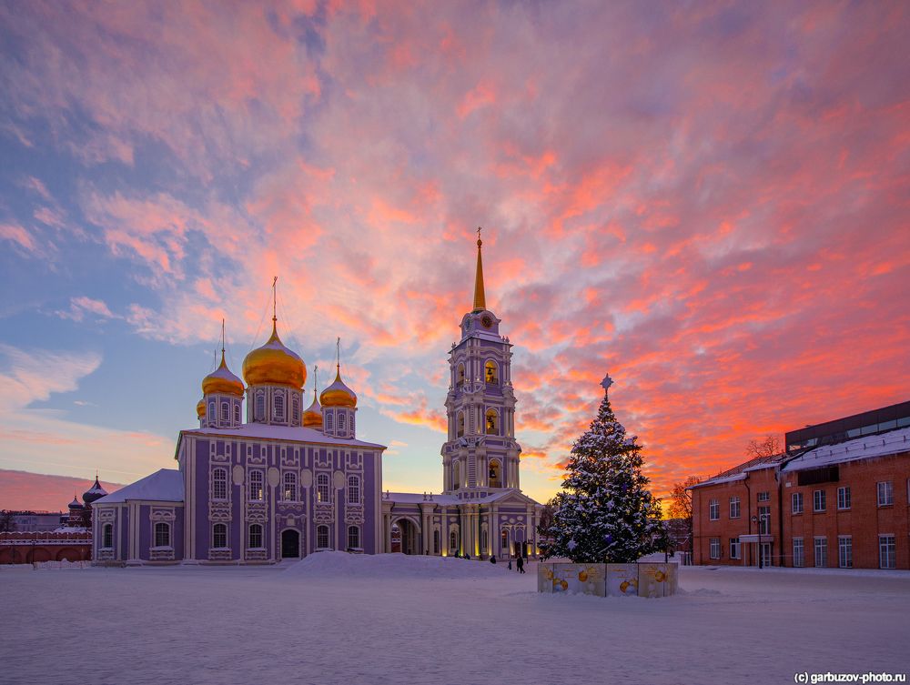 Зима в Тульском Кремле