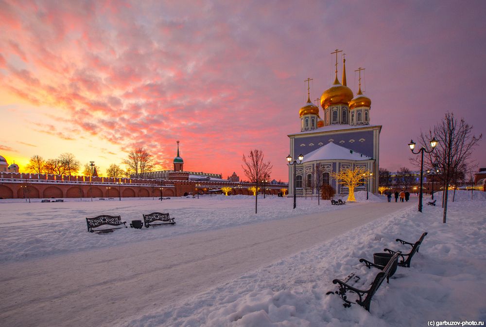 Зима в Тульском Кремле