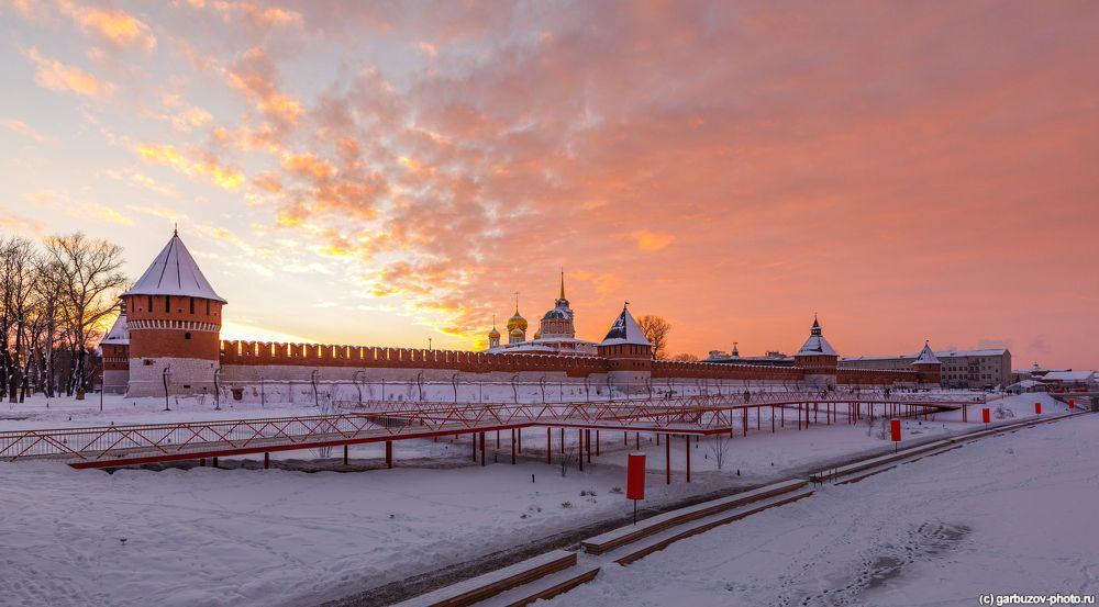 Зима в Тульском Кремле