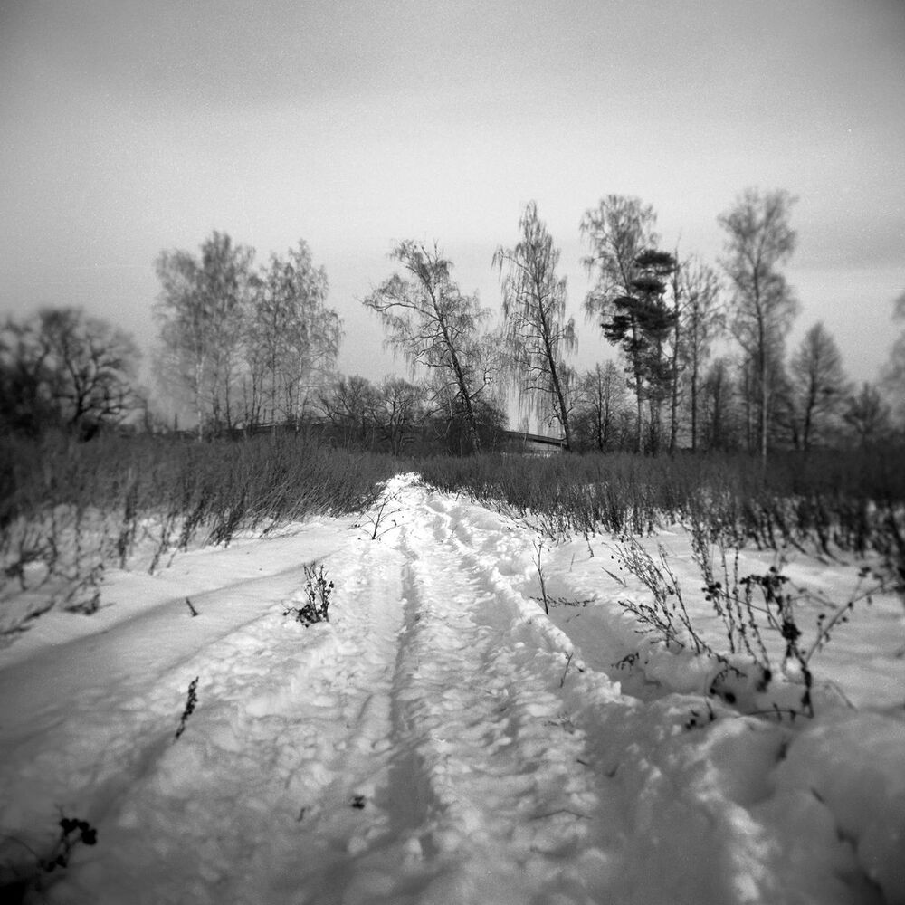 "Зимний пейзаж."