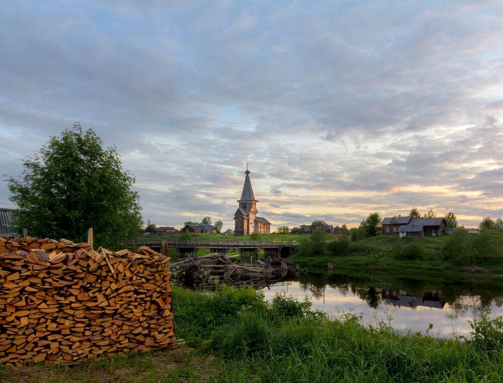 Вечер в Саминском
