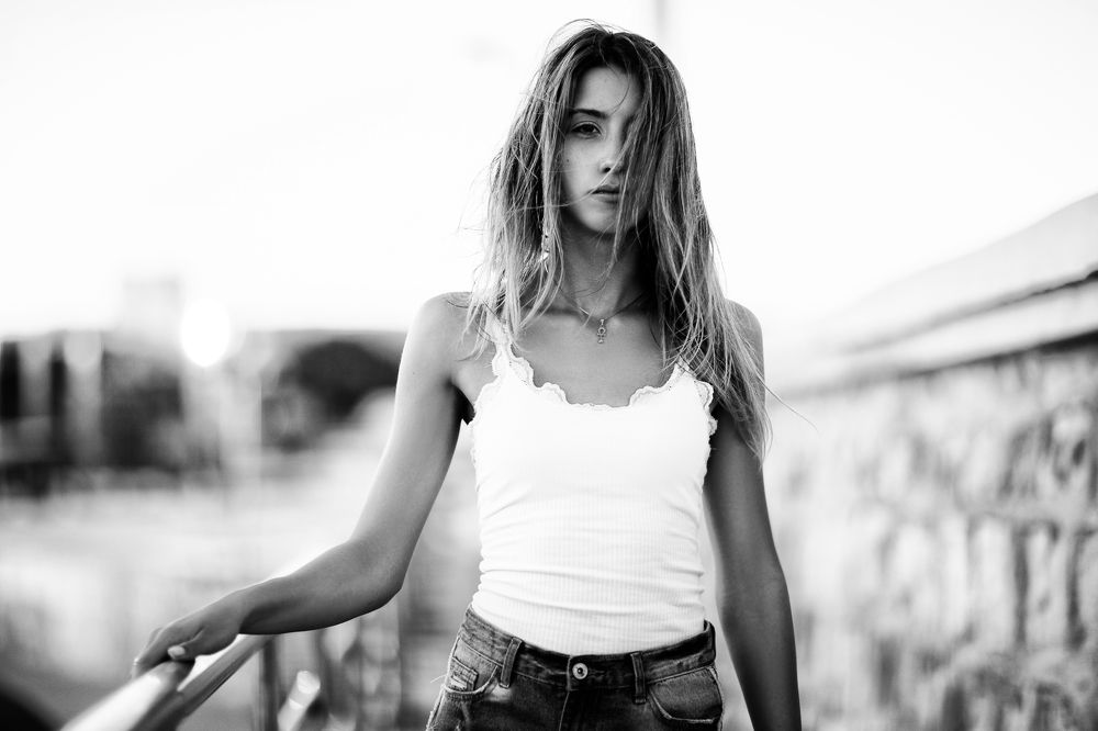 Parfum en noir et blanc
