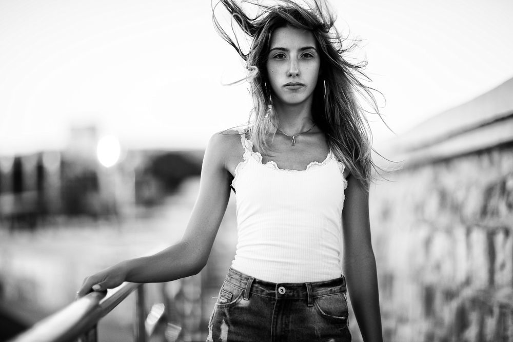 Parfum en noir et blanc
