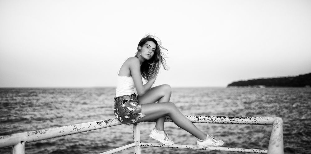 Parfum en noir et blanc