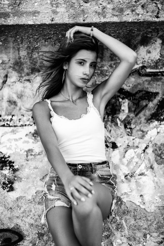 Parfum en noir et blanc