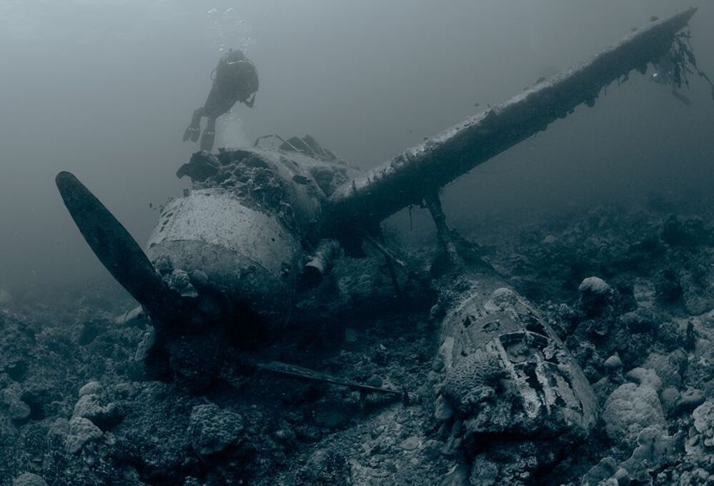 Palau. Jake Sea Plane.