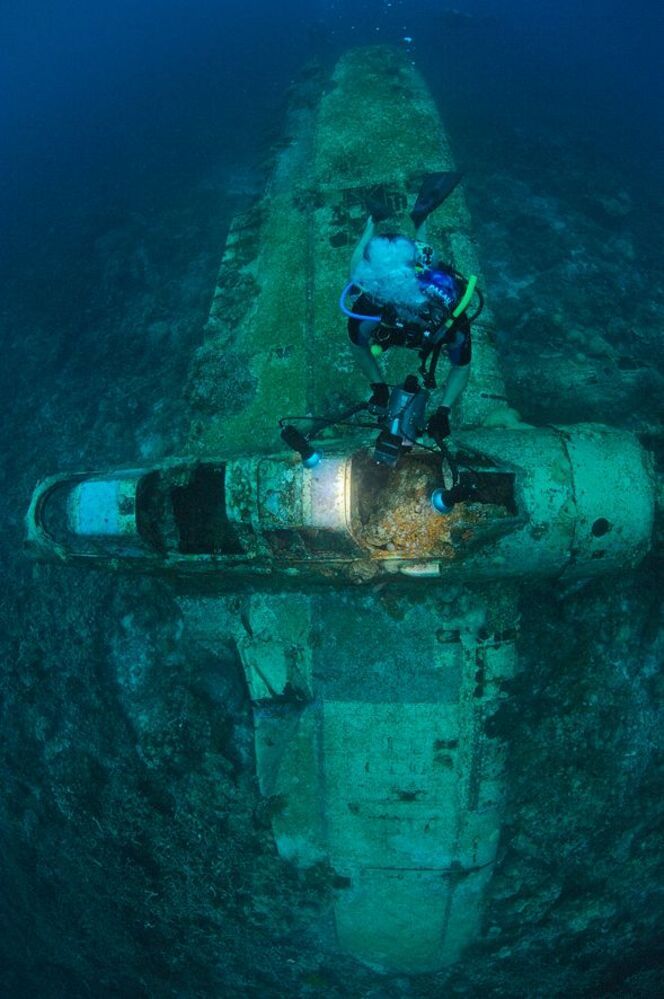 Palau. Jake Sea Plane.