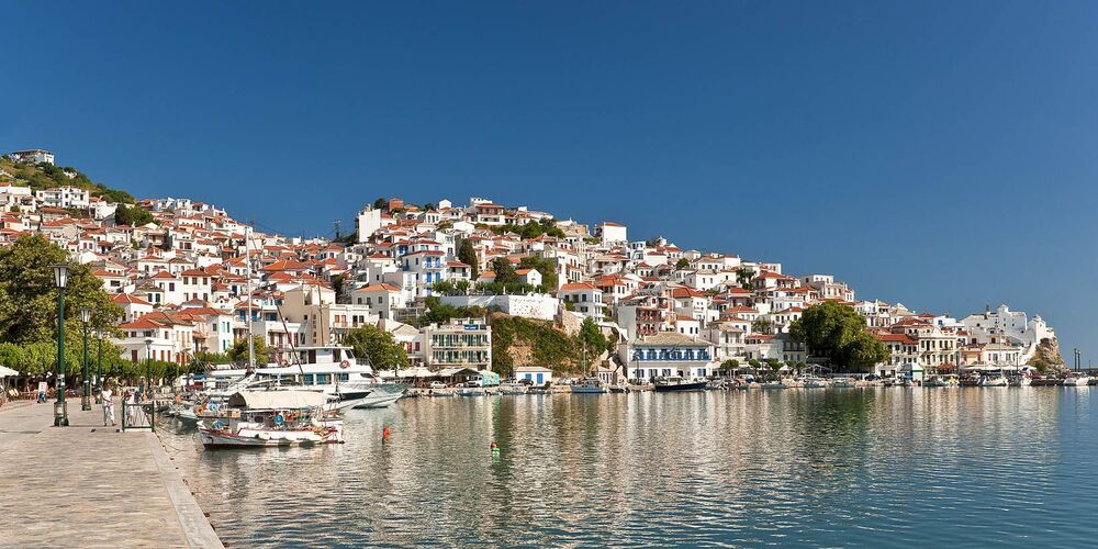 &Sigma;&Kappa;&Omicron;&Pi;&Epsilon;&Lambda;&Omicron;&Sigma; - Skopelos Town, Скопелос, Греция