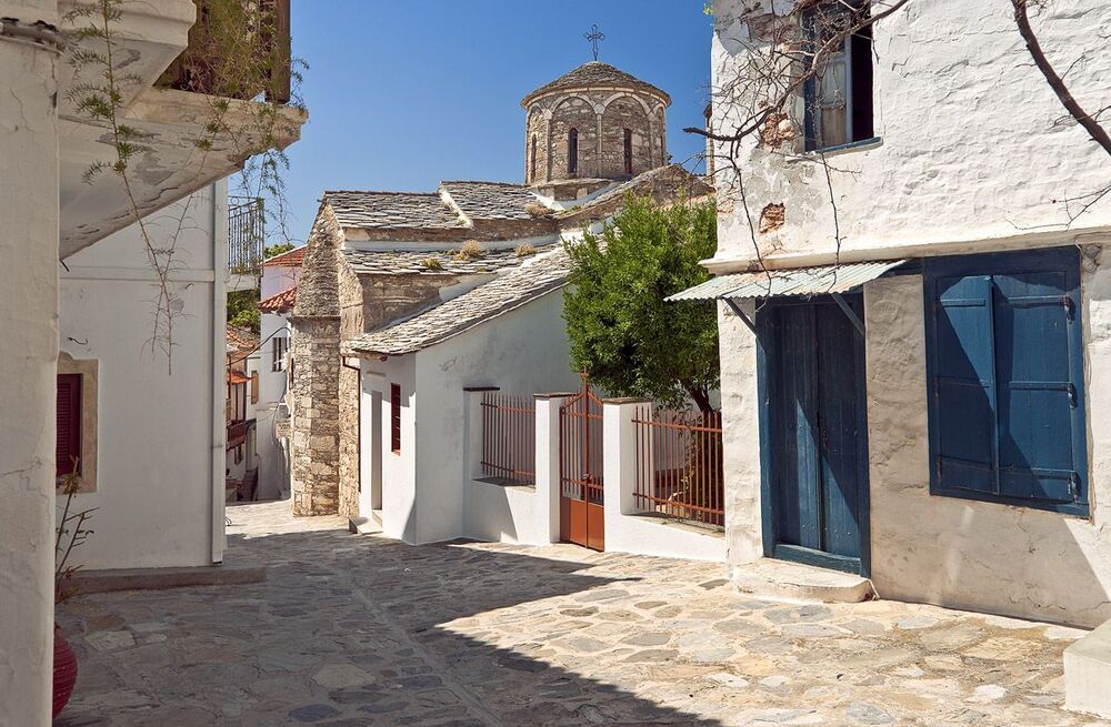 &Sigma;&Kappa;&Omicron;&Pi;&Epsilon;&Lambda;&Omicron;&Sigma; - Skopelos Town, Скопелос, Греция