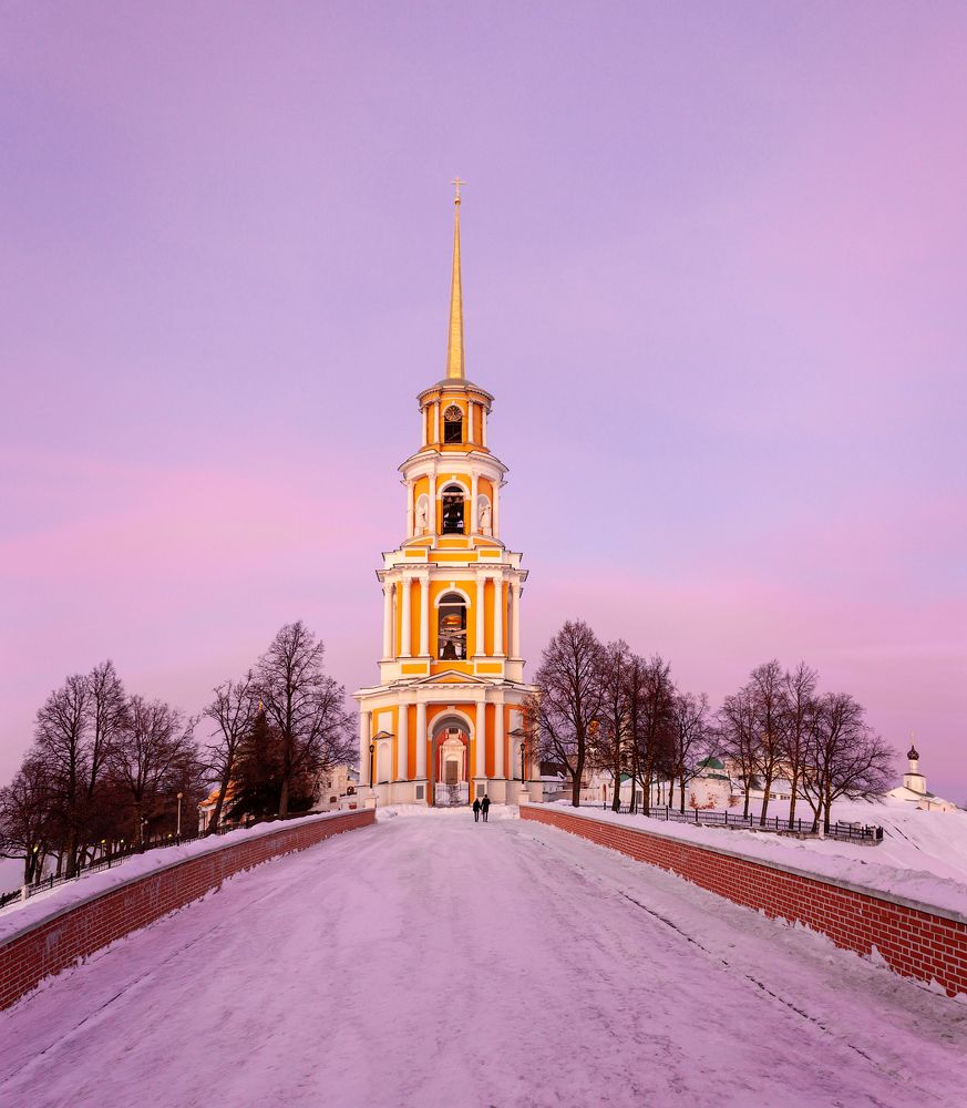 Вечерний Кремль. Рязань.