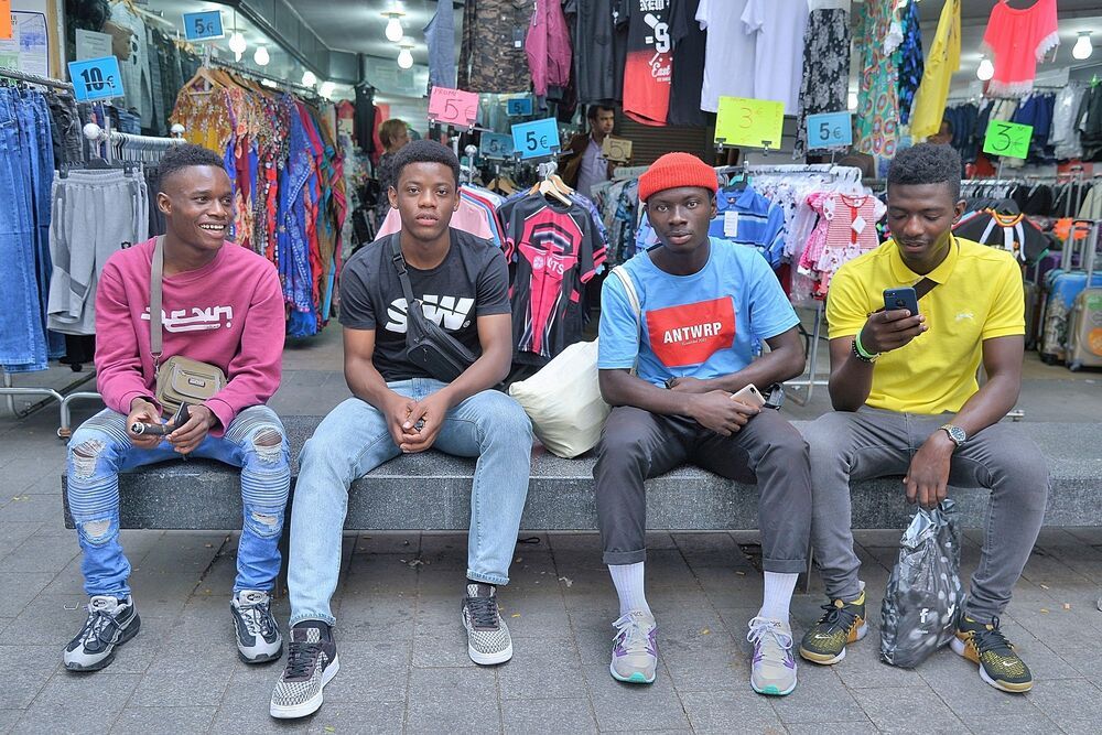 In the streets of Borgerhout(Belgium)