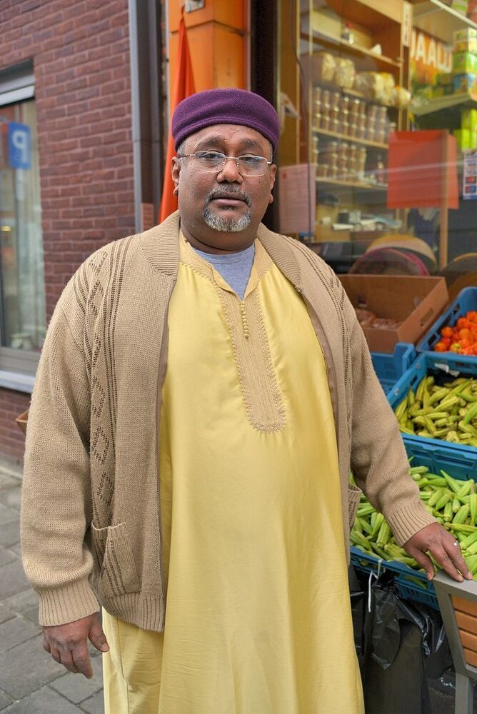 People of the Seefhoek in Antwerp(Belgium).