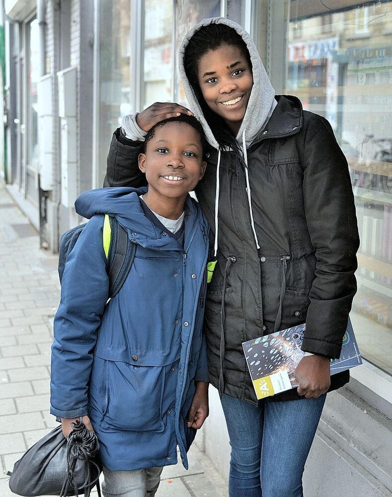 People of the Seefhoek in Antwerp(Belgium).