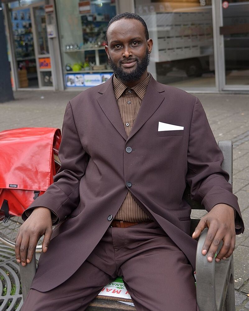 People of the Seefhoek in Antwerp(Belgium).