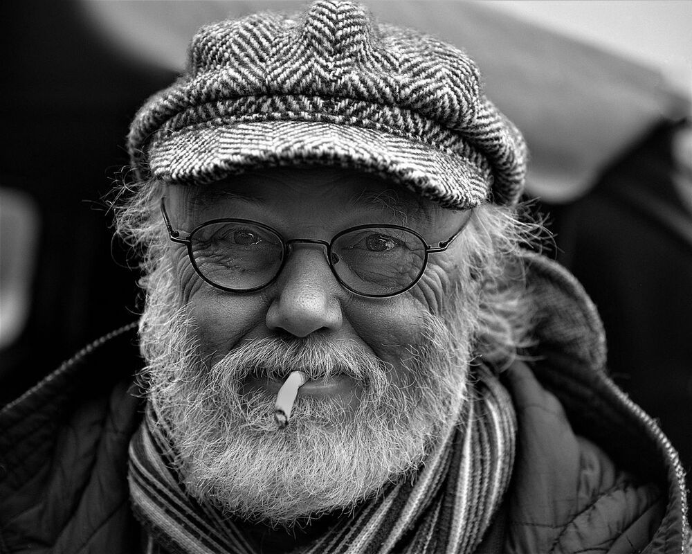Street portraits of the city Ghent(Belgium).