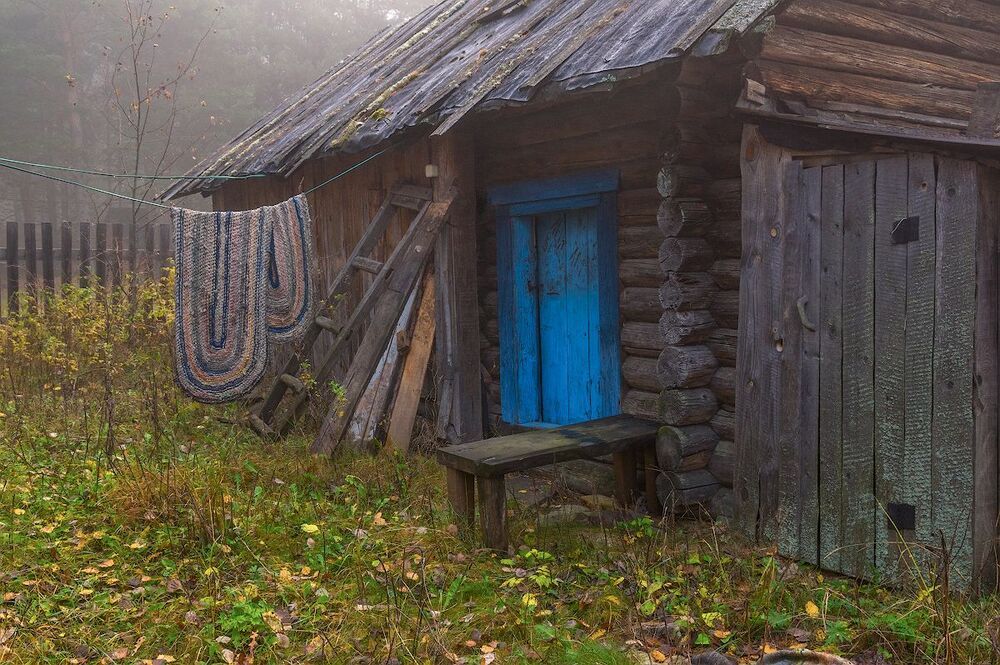 в тумане осеннем...)