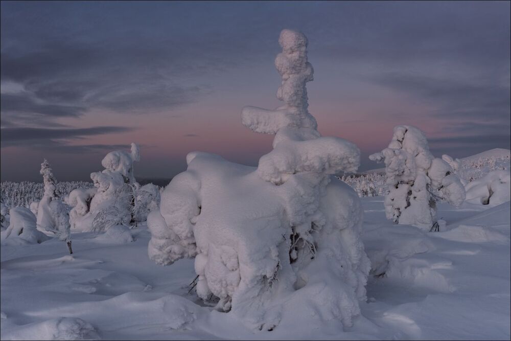 Сумерки на горе