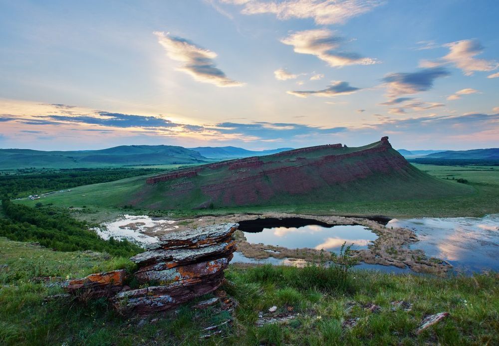 Хребет Сундуки. Хакасия