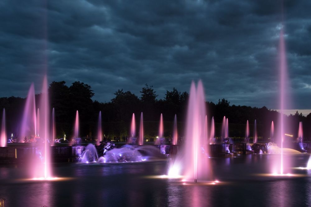 Dans les jardins du ch&acirc;teau de Versailles
