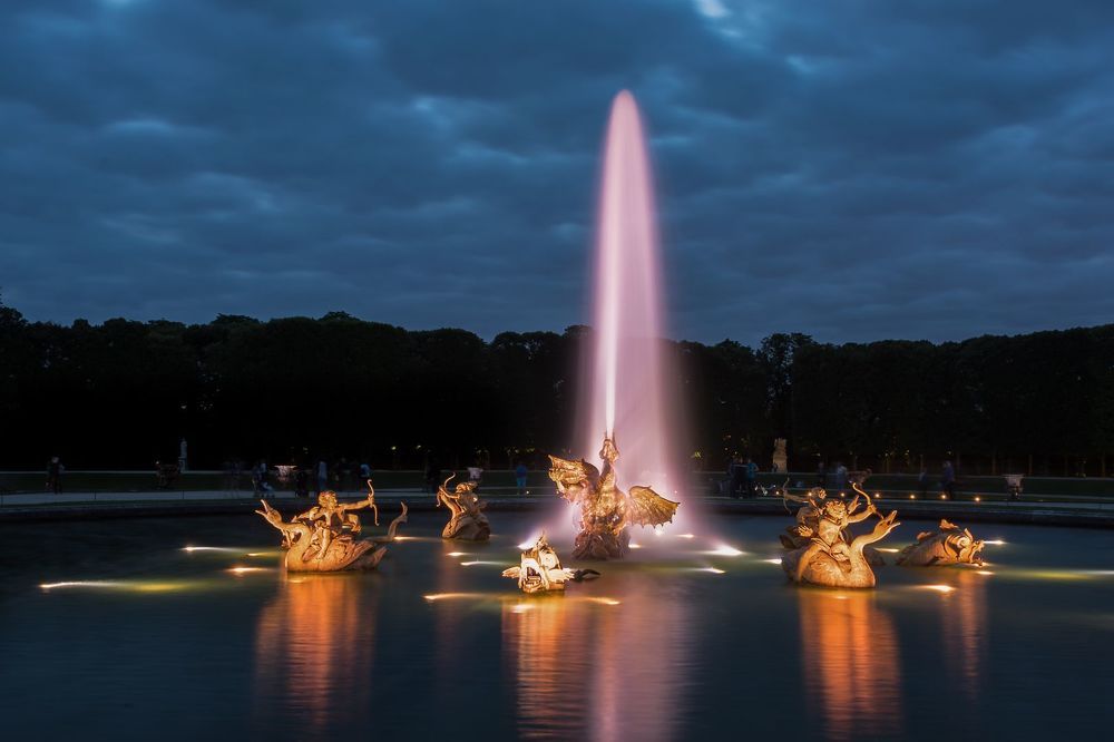Dans les jardins du ch&acirc;teau de Versailles