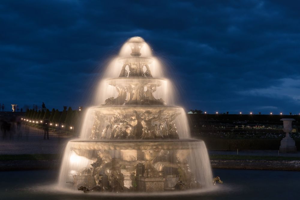 Dans les jardins du ch&acirc;teau de Versailles