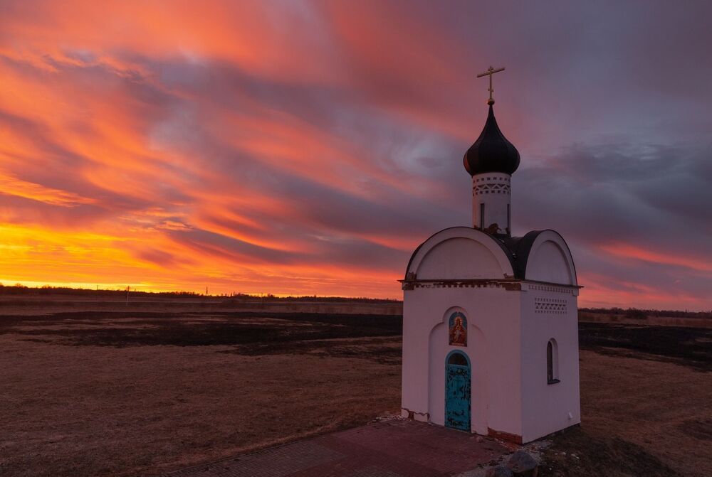 Закат у Холма Славы