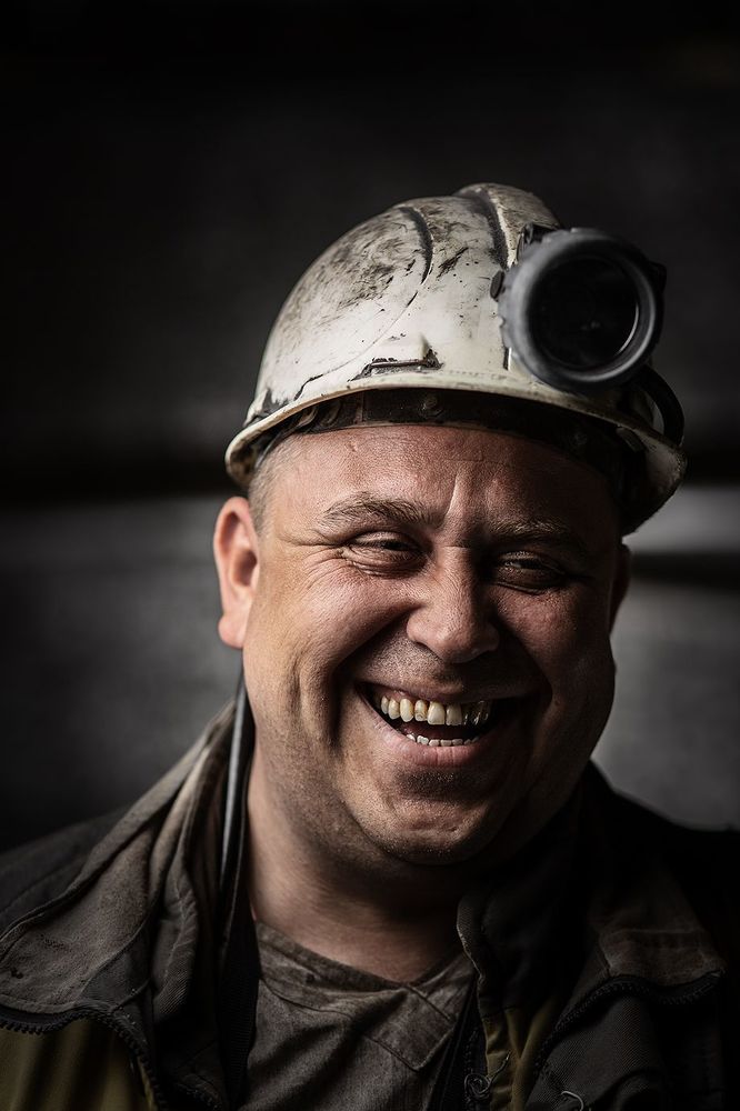 Портреты шахтеров