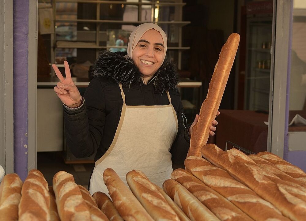 Portraits of the muslim district of Wazemmes(Lille in France).