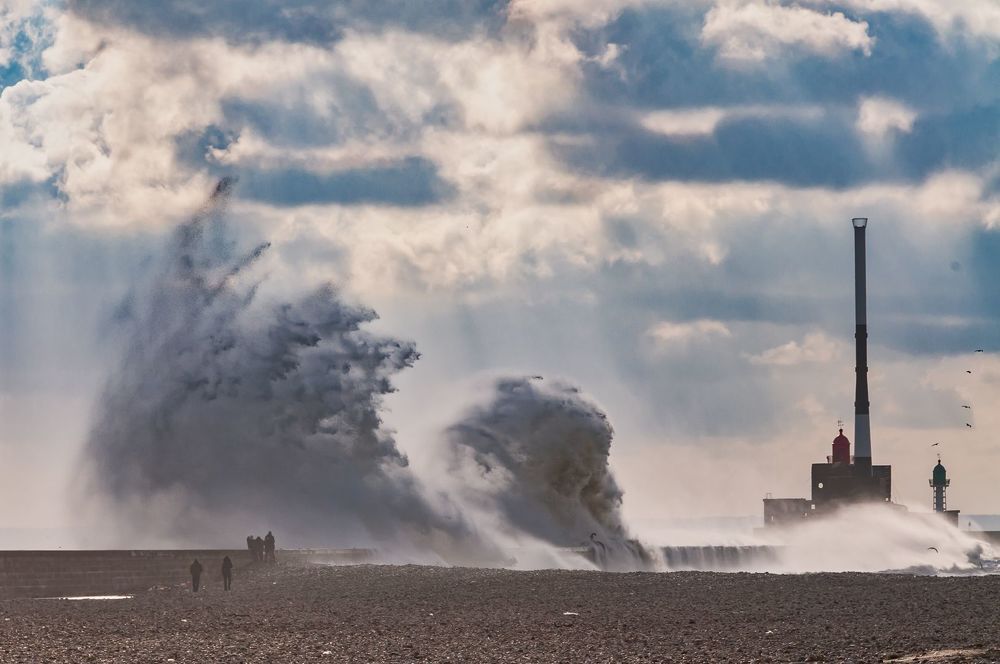 Temp&ecirc;te hivernale &agrave; LE HAVRE