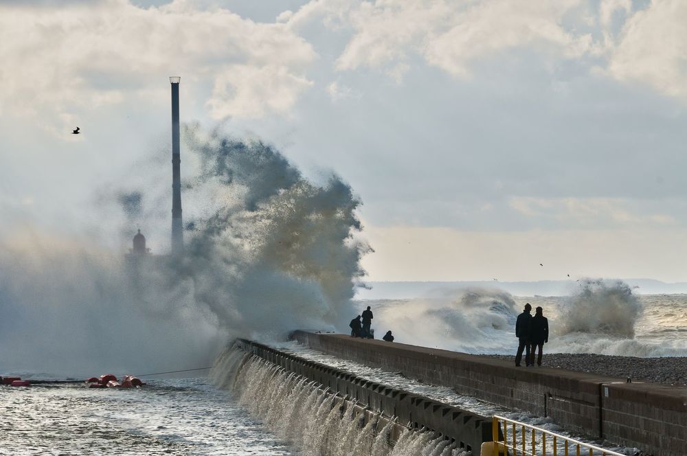 Temp&ecirc;te hivernale &agrave; LE HAVRE