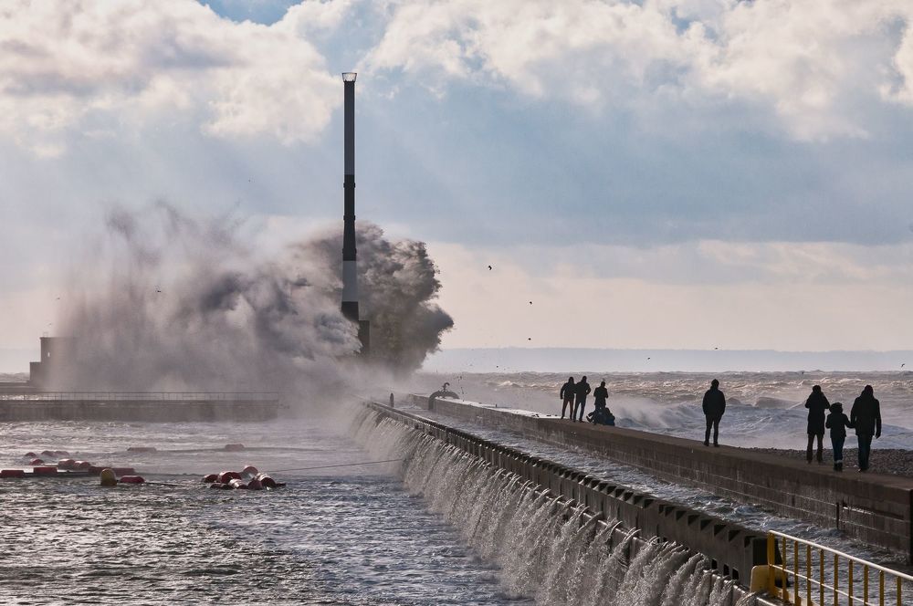 Temp&ecirc;te hivernale &agrave; LE HAVRE