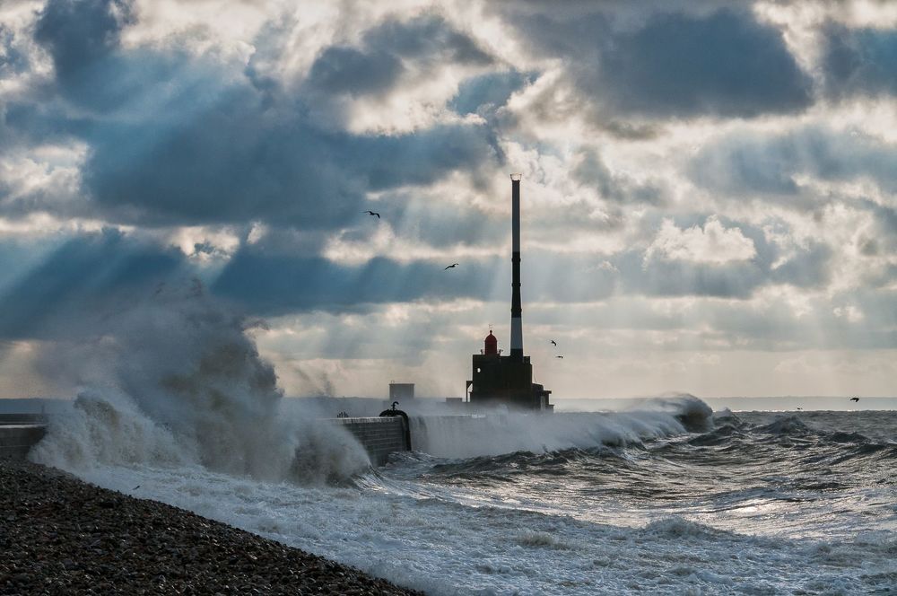 Temp&ecirc;te hivernale &agrave; LE HAVRE