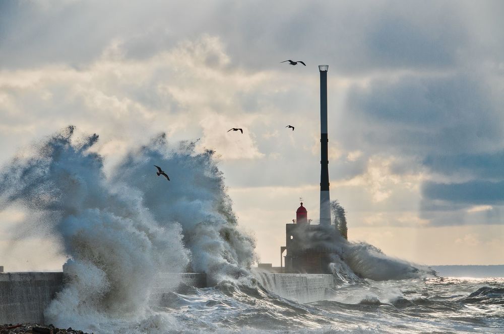 Temp&ecirc;te hivernale &agrave; LE HAVRE