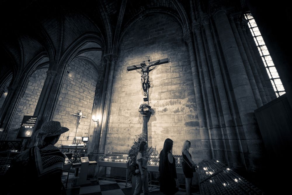 Notre Dame (RIP) монохром