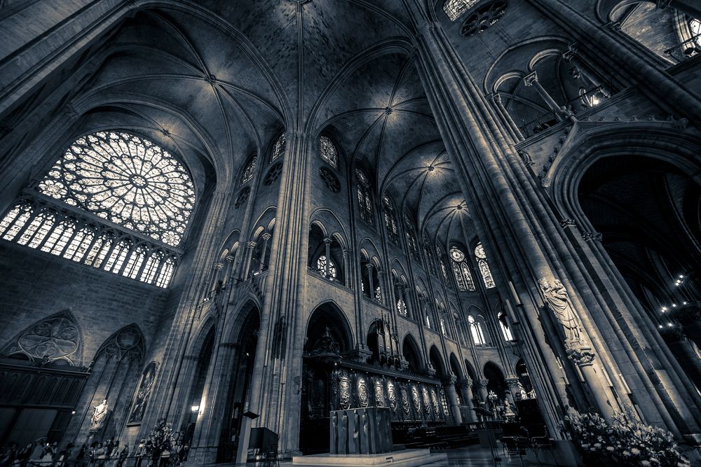 Notre Dame (RIP) монохром
