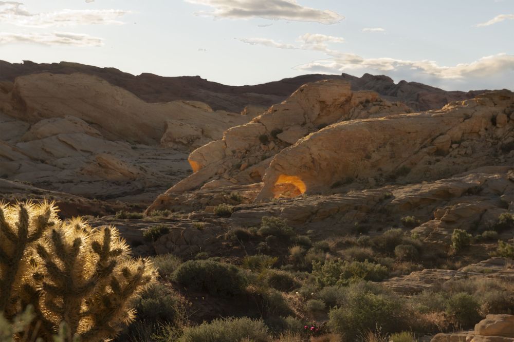 Valley of Fire. Glow Rocks