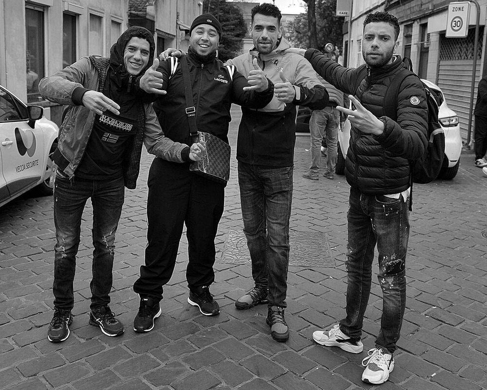 People of Wazemmes (Lille-France).
